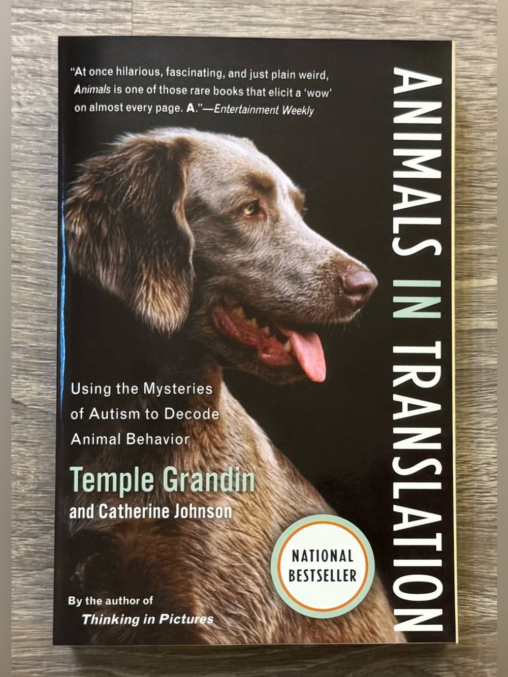 Animals in Translation: Using the Mysteries of Autism to Decode Animal Behavior